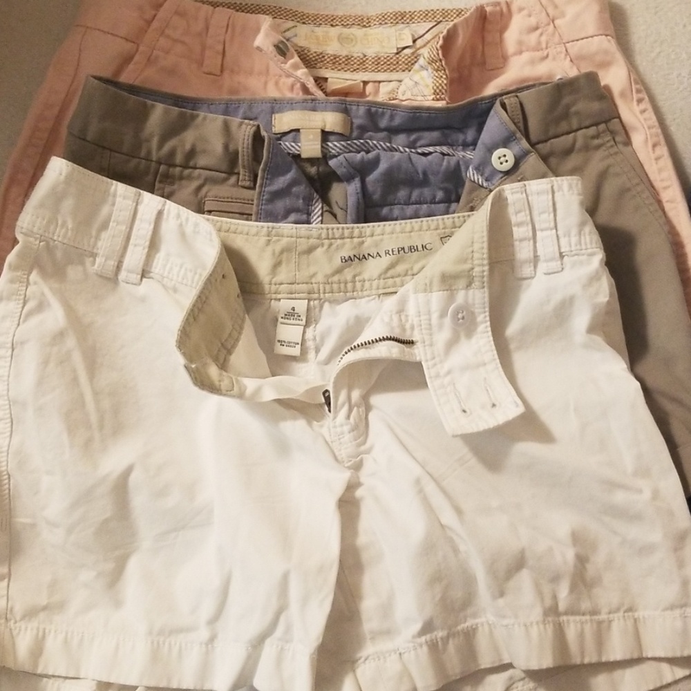 Jcrew and banana republic Shorts
